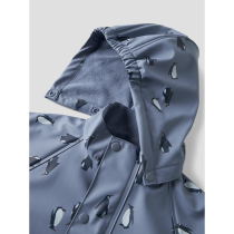 NAME IT Regndragt Dry10 Fleece Country Blue